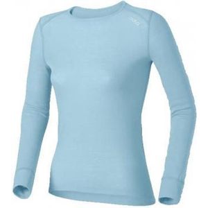 Odlo Warm - Thermoshirt - Dames - Licht Blauw - Maat XL