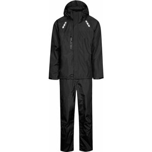 Zwarte ademende regenpak van Lyngsøe Rainwear XXXL