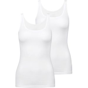 CALIDA - Onderhemd - Wit - 2 Pack - Katoen - Effen