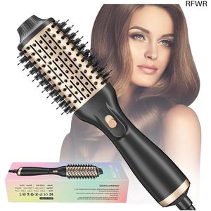 RFWR® 4-in-1 Heteluchtborstel voor Haarstyling - Professionele Ronde Föhnborstel met Ionen Technologie