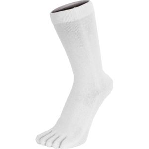 TOETOE Everyday Mid-Calf effen teensokken - Wit - 35-46 - Teensokken