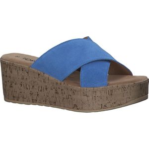 s.Oliver - Dames Slipper - 5-27212-42 - Leren Muiltje - Comfortabele Pasvorm