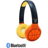Lexibook - HPBT010BA - Bluetooth Hoofdtelefoon - Oranje - 2-in-1 met Microfoon, Plegbare en Verstelbare