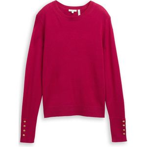 Tom Tailor Gebreide trui met knoopdetails