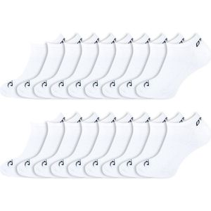 Sneakersokken | Dames & Heren | Merk: O'Neill | Kleur: Wit | Maat: 35 t/m 46 | 18 Paar