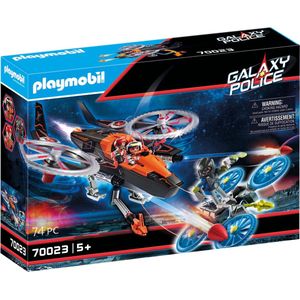 PLAYMOBIL Galaxy Police Galaxy piratenhelikopter - 70023
