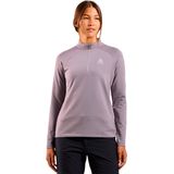 Odlo - Essentials Light 1/2 Zip - Sweater - Grijs - Lichtgewicht - Gerecycled Polyester