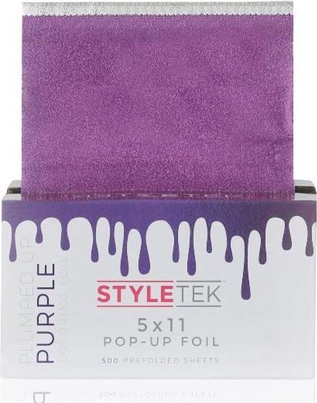 Styletek - Pop Up Folie - Paars - 5x11 - 500 stuks