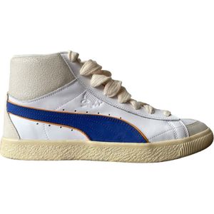 Puma Clyde Mid Bball Rhuigi - Beige/Wit/Blauw - maat 39