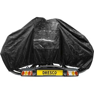 Dresco - Fietshoes voor 2 fietsen - 150x74x123cm- Elastisch - Insteekvak - 2 Fietsen