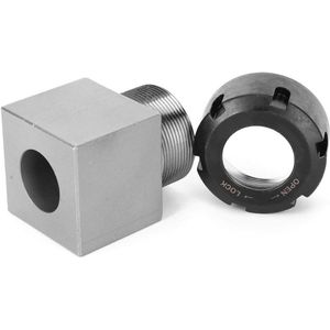 ER32 hard steel collet holder for CNC turning machines engraving milling machines Square.