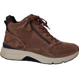 Gabor - Rolling Soft - Hoge Veterschoen - Cognac - Casual schoenen