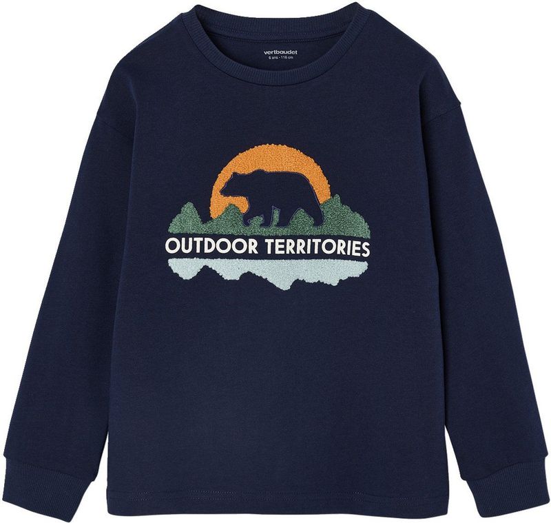 Vertbaudet - T-shirt - Met Lusmotief - Voor Jongens