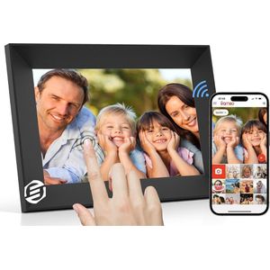 Equivera Digitale Fotolijst - 8 Inch - WiFi - HD - Touchscreen