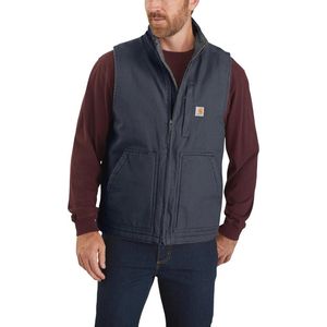 Duck Bodywarmer voor heren, losse pasvorm, sherpa-voering, werkutility