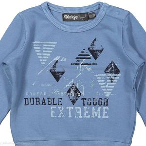 Dirkje Truitje Powerplay Division faded sky blue  -  Maat  116