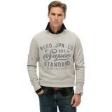 Superdry - Industrial Relaxed Fit Sweatshirt - Grijs - Sweatshirt