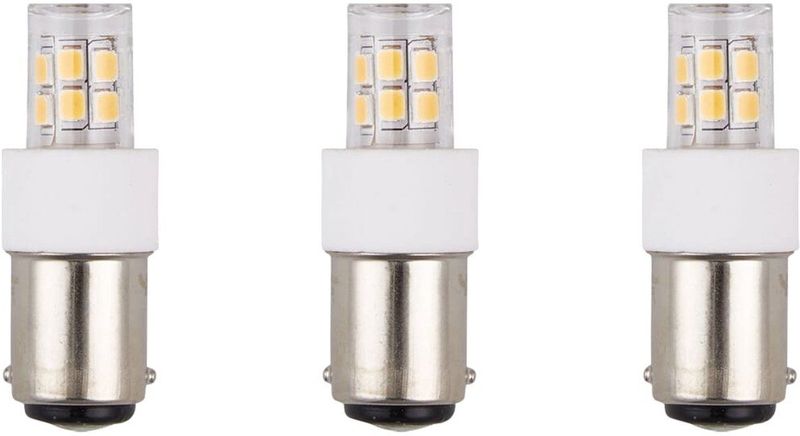 SPL - Ba15d - LED Lamp - Warm Wit - 2.1W - 255lm - LED Buislamp T17 - 3 Stuks