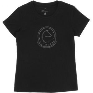 Equithème T-shirt Rosalie Zwart -M-