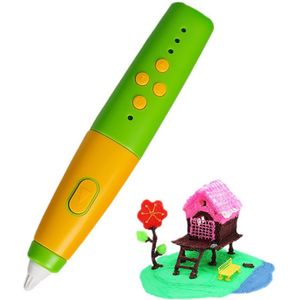 3D-printpen Graffiti-schilderpen Educatieve benodigdheden voor kinderen - Groen