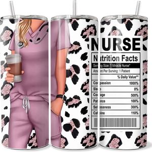 KadoDash - Tumbler - Drinkbeker - Isolatiebeker - Nurse - kado voor verpleegkundige