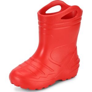 Ladeheid LA-KL-051-Summer Kinderen Regenlaarzen - Rubber Laarzen - EVA - Rood - 22