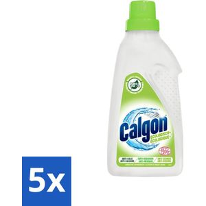Calgon - Wasmachinereiniger - Gel - 750ml - 15 Wasbeurten - Bulkverpakking - 5 stuks