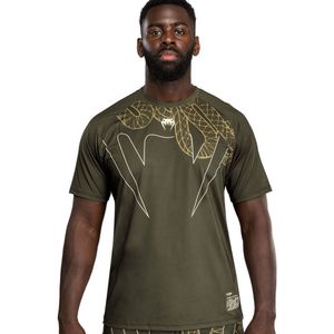 Venum Serpenti T-shirt katoen Kaki Brons Ivoor - S