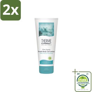 Therme - Finn Sauna Fresh - Body Gel - Verfrissend - Verzorgend - 200ml - Voordeelverpakking - 2 stuks - Verfrissende body gel - Sauna gel