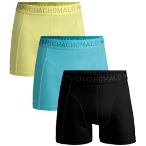 Muchachomalo Heren Boxershorts - 3 Pack - Maat M - 95% Katoen - Mannen Onderbroeken