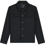 Malelions Wool Shacket - Black XS
