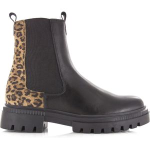 Bullboxer - chelsea boot met panterprint