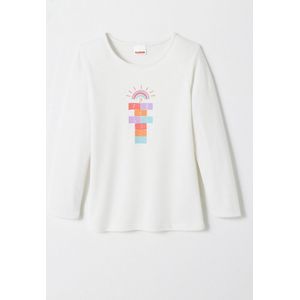 Damart - T-shirt met opdruk - Kinderen - Wit - 12 JAAR