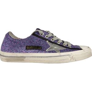 Golden Goose - Purple Leather Sneakers