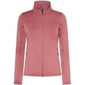 Oakley Apparel Canopy Fleece Met Volledige Rits Roze M Vrouw