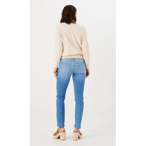 GARCIA Caro Curved Dames Slim Fit Jeans Blauw - Maat W28 X L32