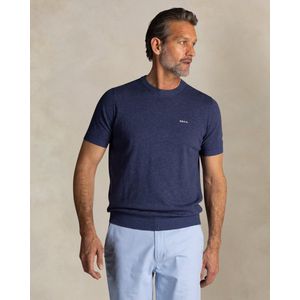 NZA - Marineblauwe Trui - Katoen - Ronde Hals