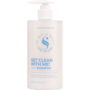 Skin for Skin - Sulfaatvrije Shampoo - Get clean with me! - Fosfaatvrij - Parabeenvrij - Sulfaatvrij - 350 ml