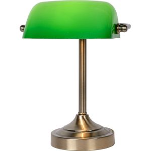 Lucide BANKER Bureaulamp - 1xE14 - Brons