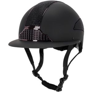 QHP - Veiligheidscap Detroit Polo Visor - Zwart - 55-57