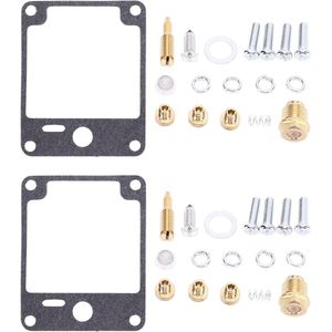Carburetor Overhaul Kit, 2 Set/36Pcs Motorcycle Carburetor Repair Repair Kit Replacement for XV1000 XV1000L VIRAGO 1000 1984-1987 Carburetor Parts