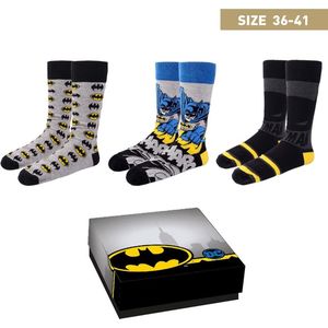 DC Batman Sokken Giftbox - Maat 36-41