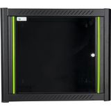 Logon - 19" Wallmount - Zwart - 600Mm x 450Mm x 512Mm