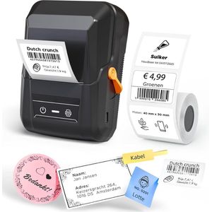 Solacis Sticker printer - Sticker maker - Mini printer - Sticker machine - Stickerprinter - Must have!