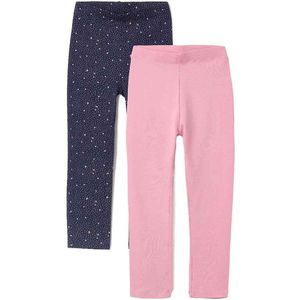 Zippy 3107140602 Leggings 2 Eenheden Blauw,Roze 8-9 Years Meisjes