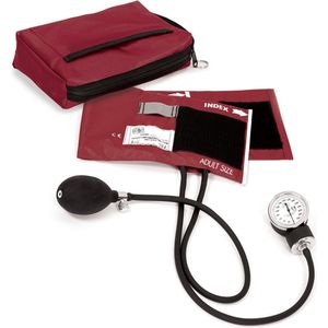 Bloeddrukmeter Bordeaux - Met Etui - Bovenarm - Handmatig