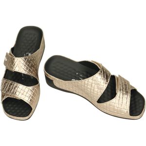 Vital -Dames - goud - slippers & muiltjes - maat 39