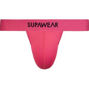 SUPAWEAR Neon Thong Neon Pink - MAAT M - Heren Ondergoed - String voor Man - Mannen Thong