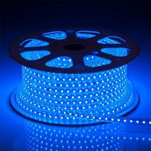 LED Strip 230V - Blauw - 10 meter - IP66