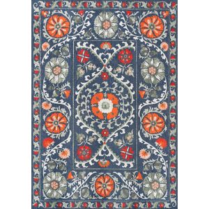 Louis de Poortere Antiquarian Suzani Nordic 9730 vloerkleed - maat 200 x 280 cm